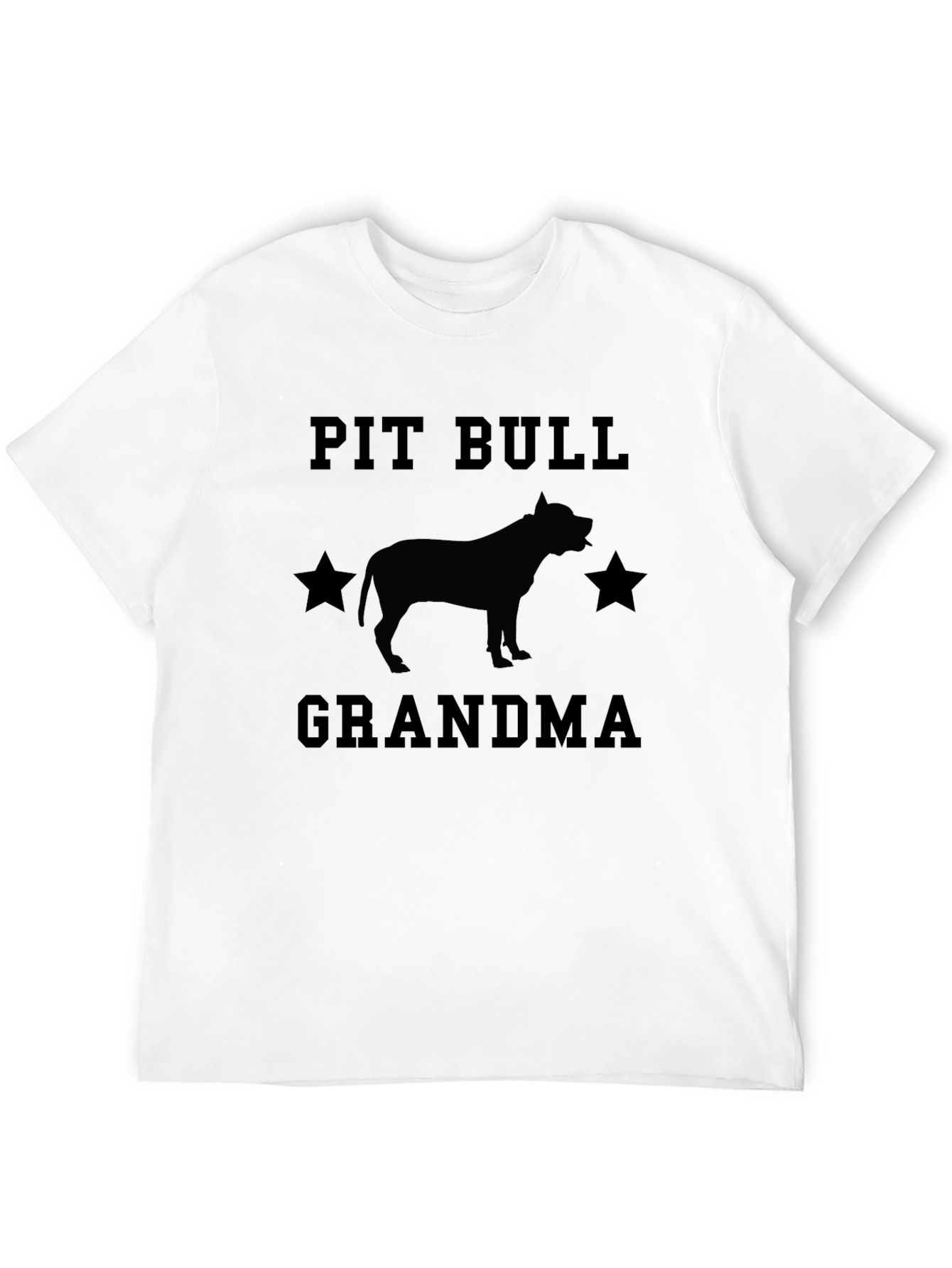Pit Bull Grandma T-Shirt - Dog Lover Tee