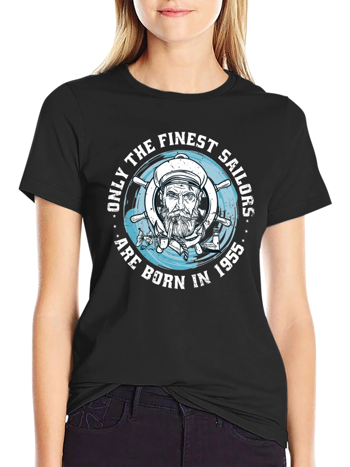 Finest Sailors Born in 1955 T-Shirt