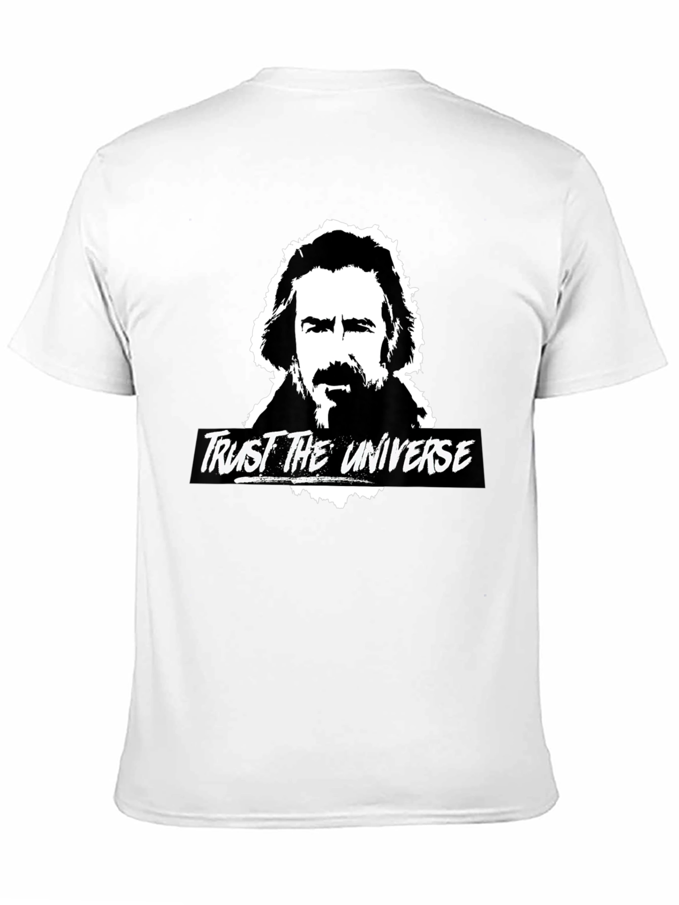 Trust The Universe Graphic Black T-Shirt