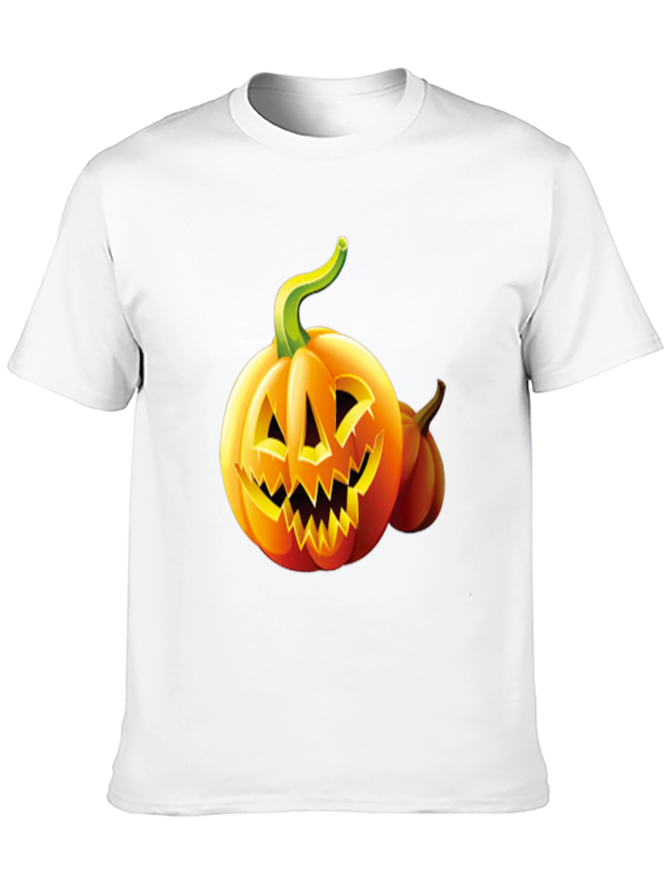 Spooky Pumpkin Graphic Tee - Halloween Shirt