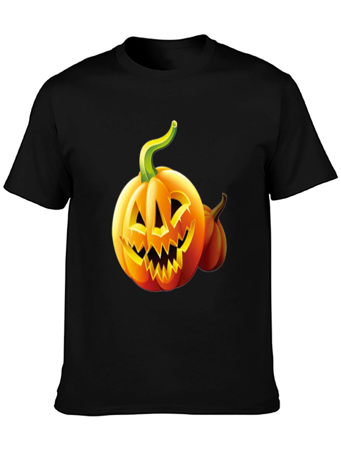 Spooky Pumpkin Graphic Tee - Halloween Shirt