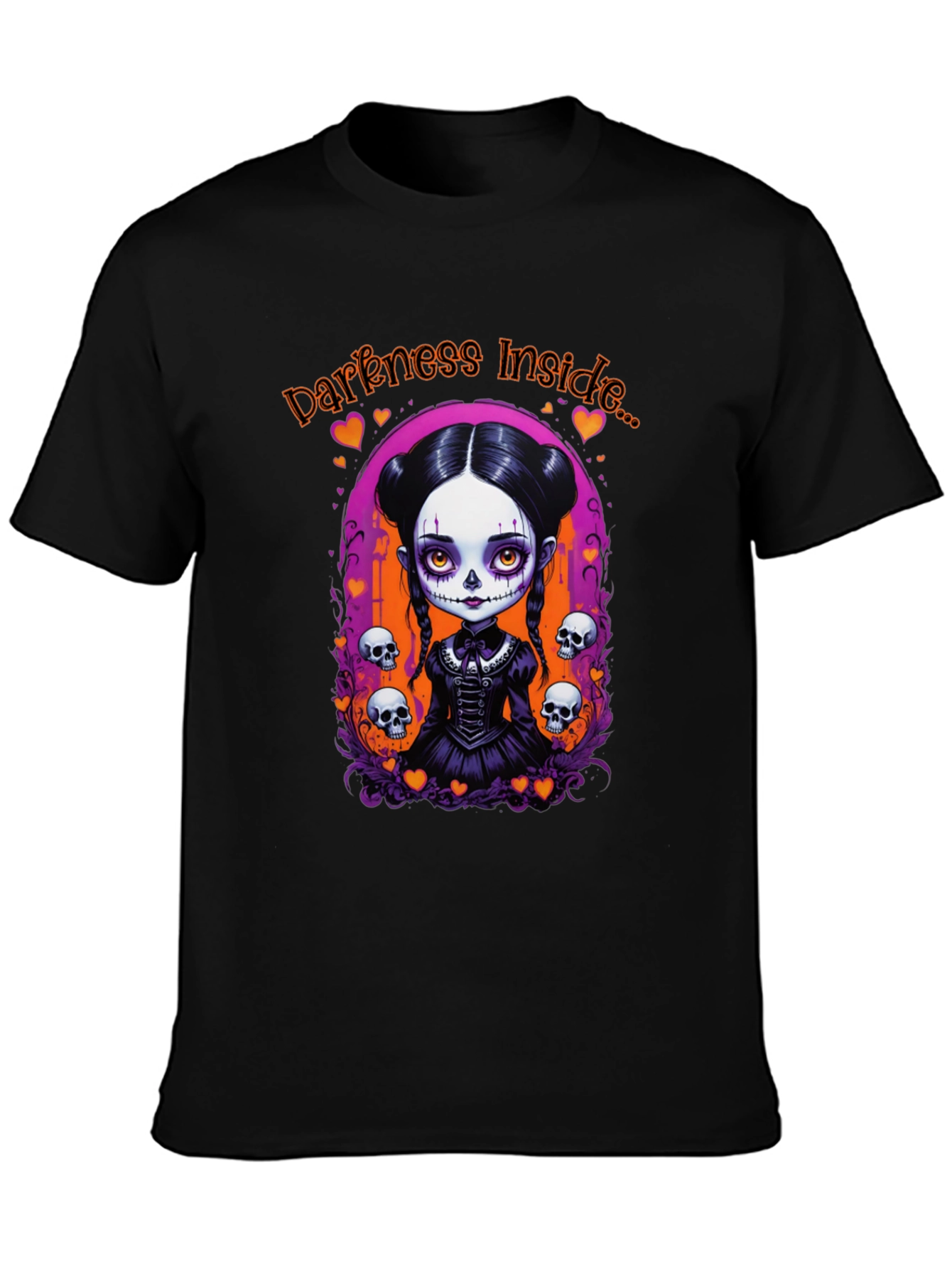 Darkness Inside Halloween Graphic Tee