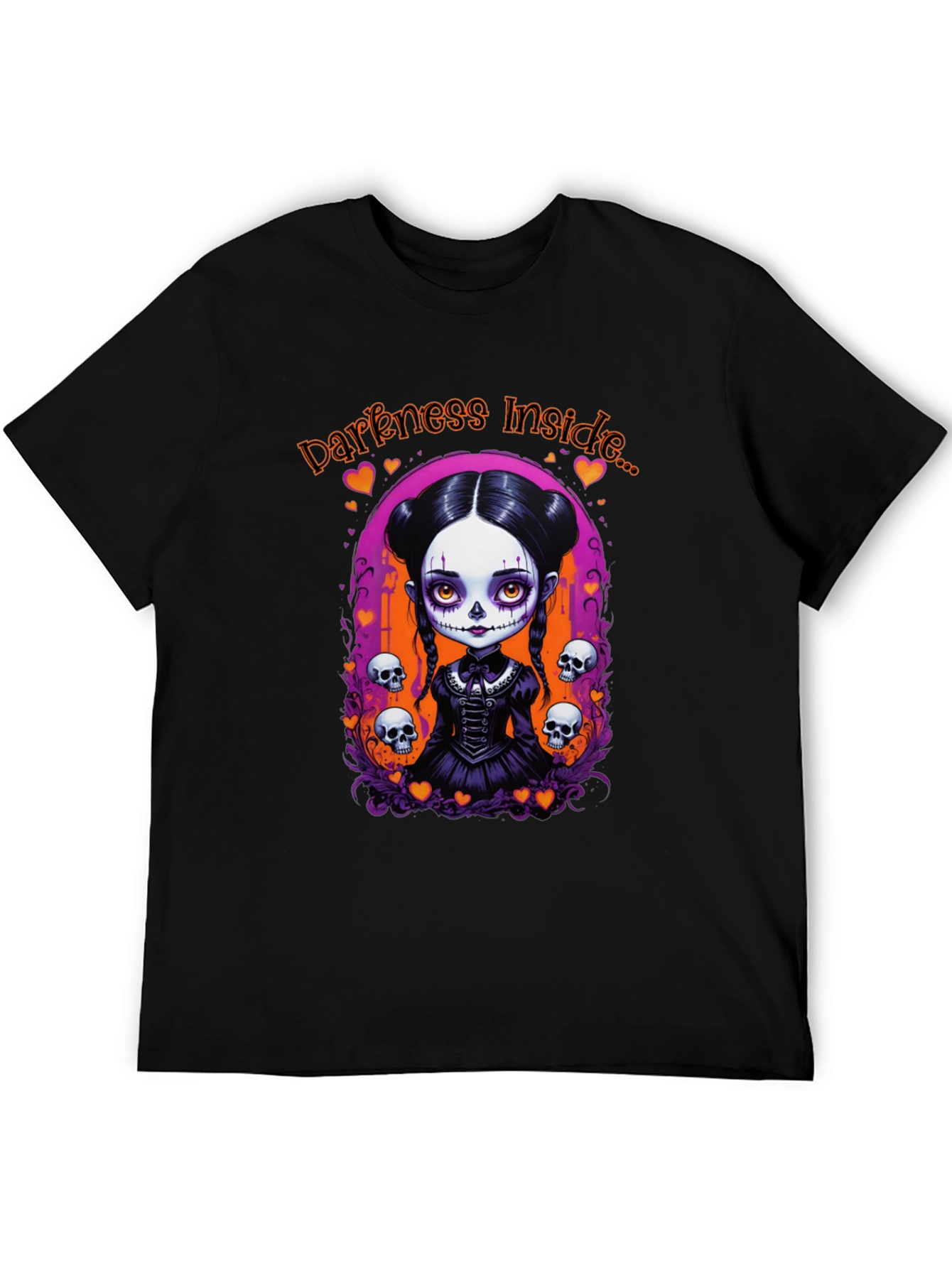 Darkness Inside Halloween Graphic Tee