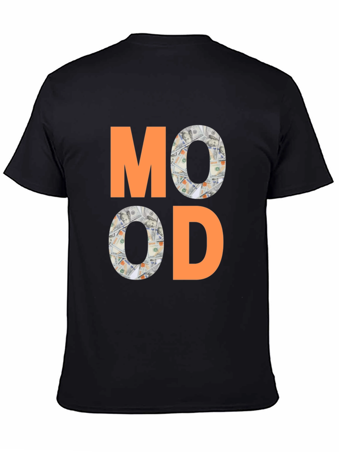 Mood Money Graphic Tee - Black Cotton T-Shirt