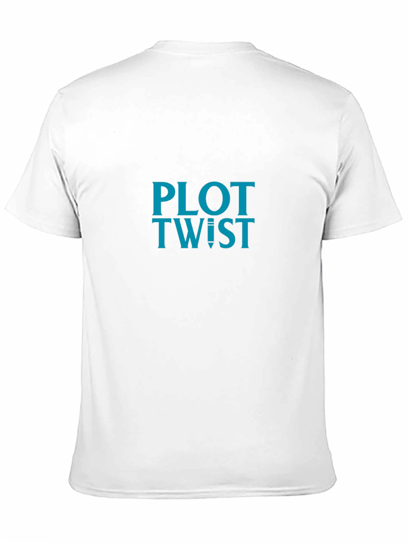 Plot Twist Graphic Tee - Soft Black T-Shirt