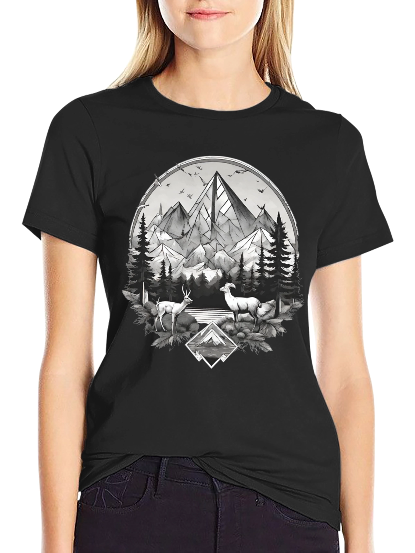 Mountainscape Graphic Tee