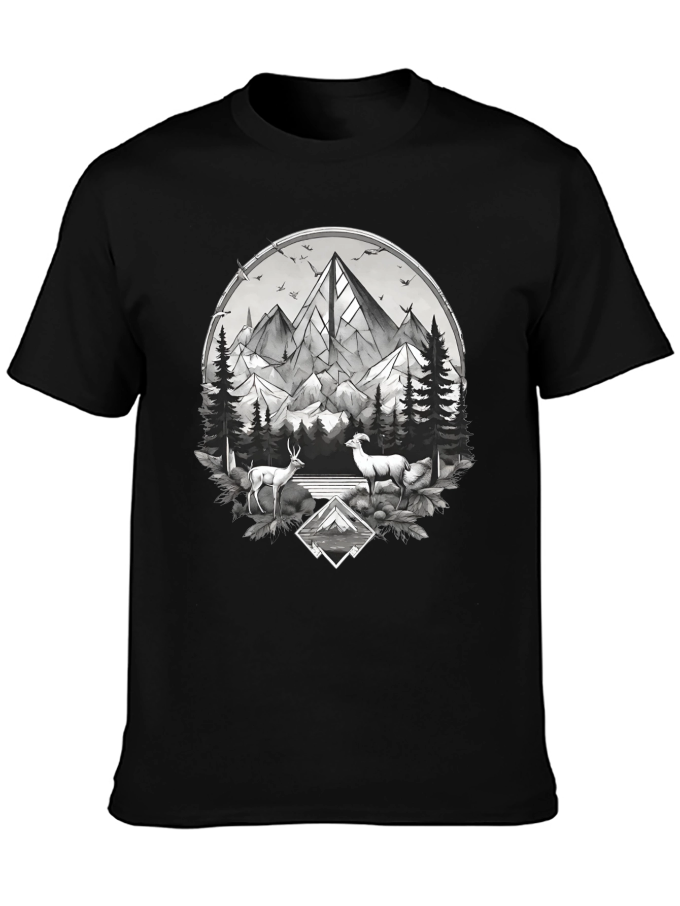 Mountainscape Graphic Tee