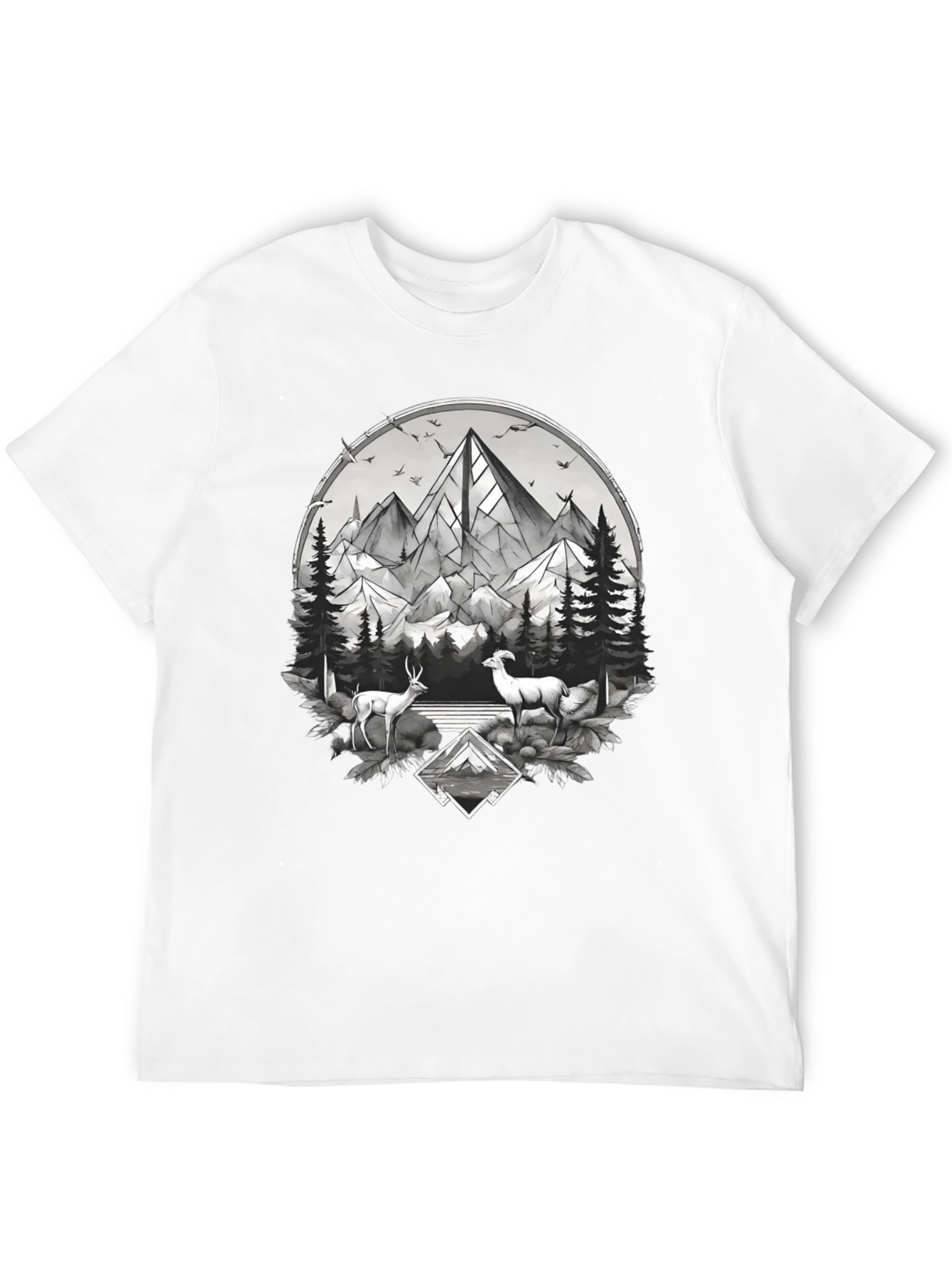 Mountainscape Graphic Tee