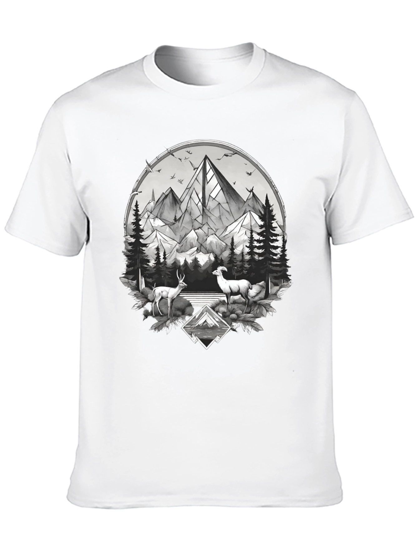 Mountainscape Graphic Tee