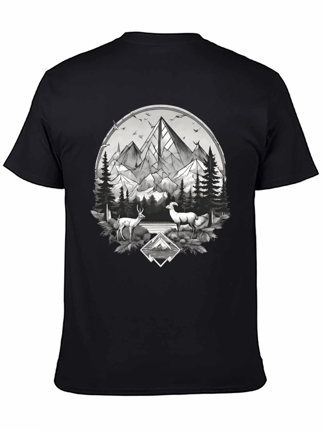 Mountainscape Graphic Tee