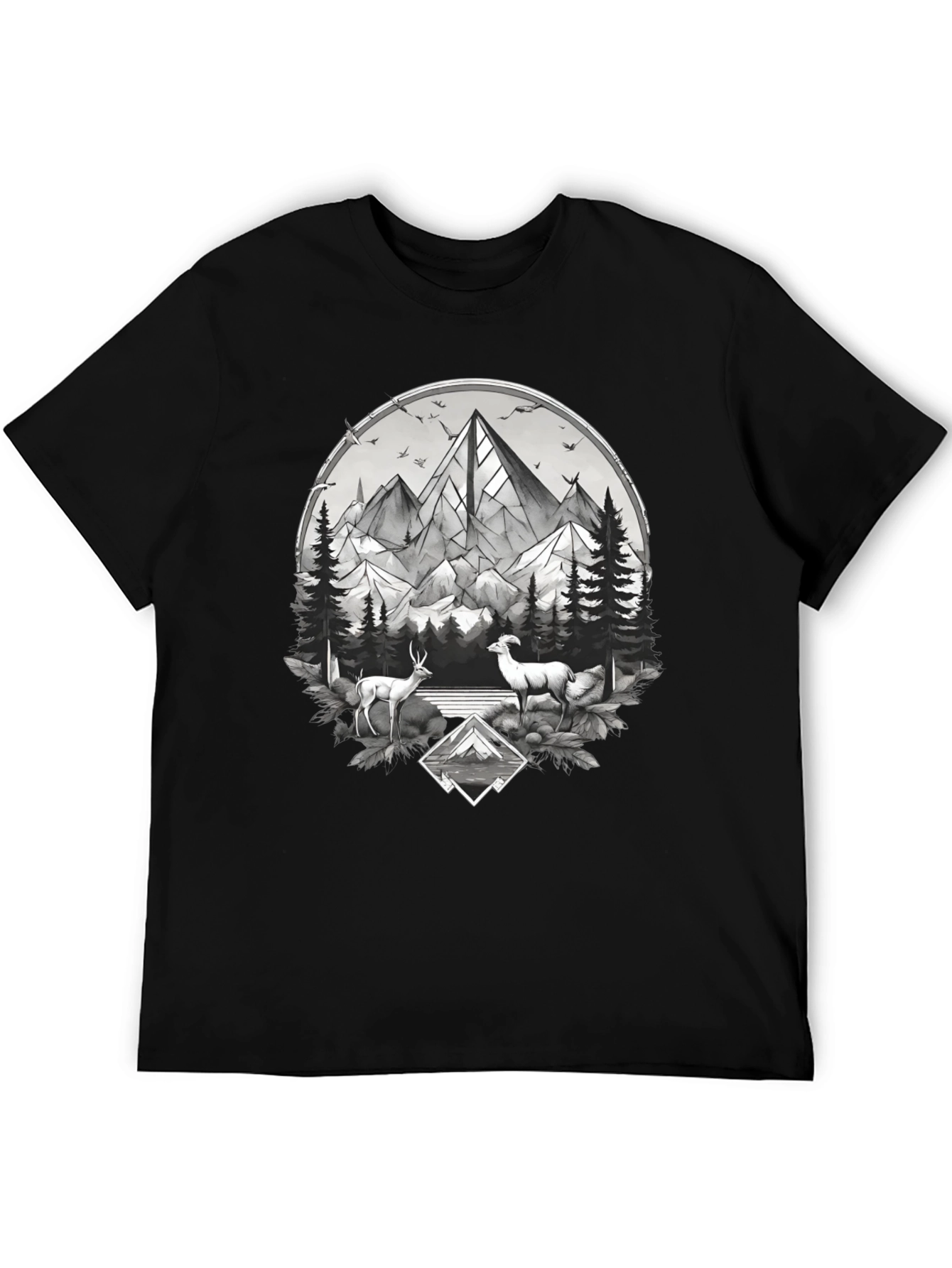 Mountainscape Graphic Tee