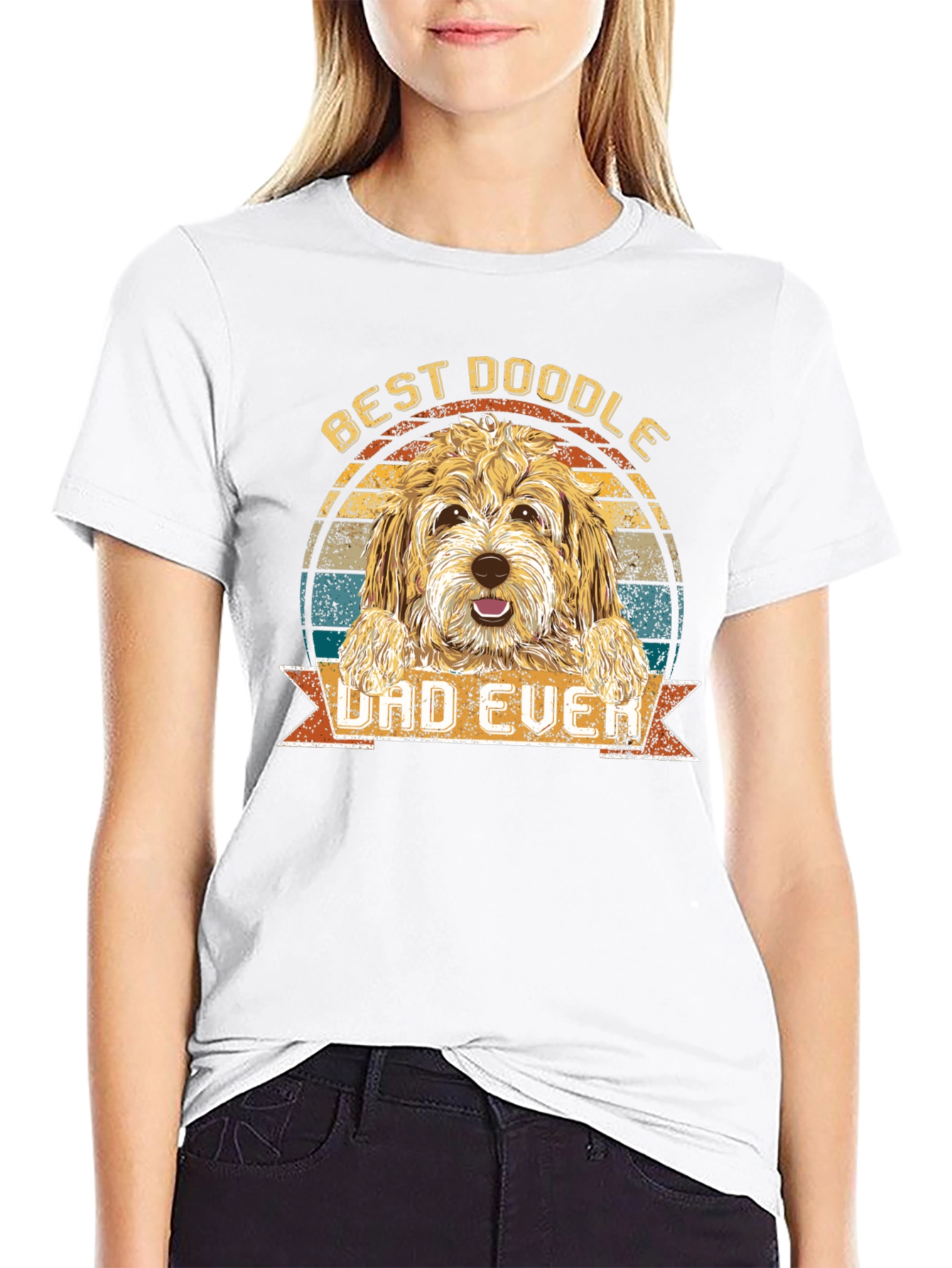 Best Doodle Dad Ever T-Shirt