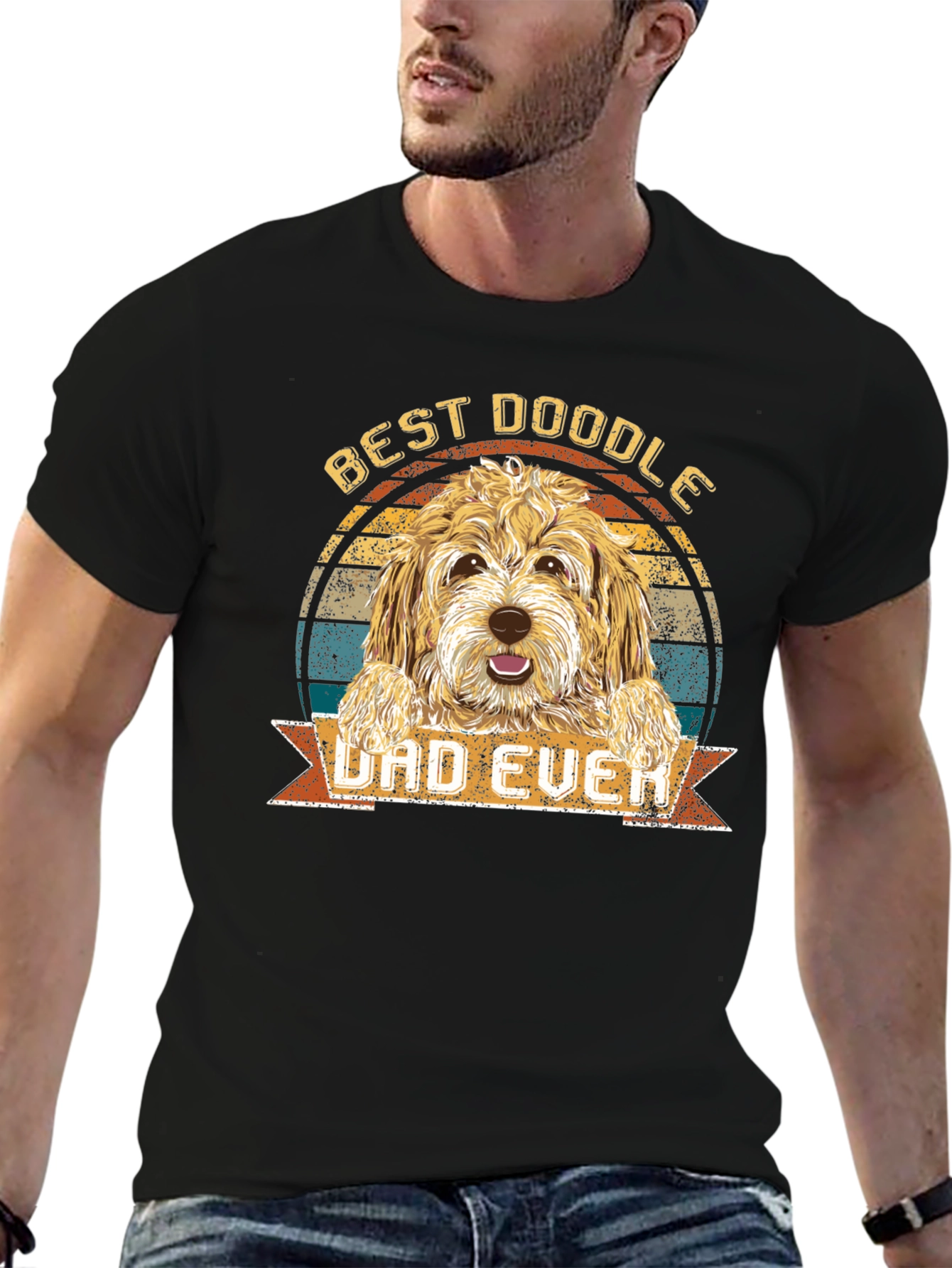Best Doodle Dad Ever T-Shirt