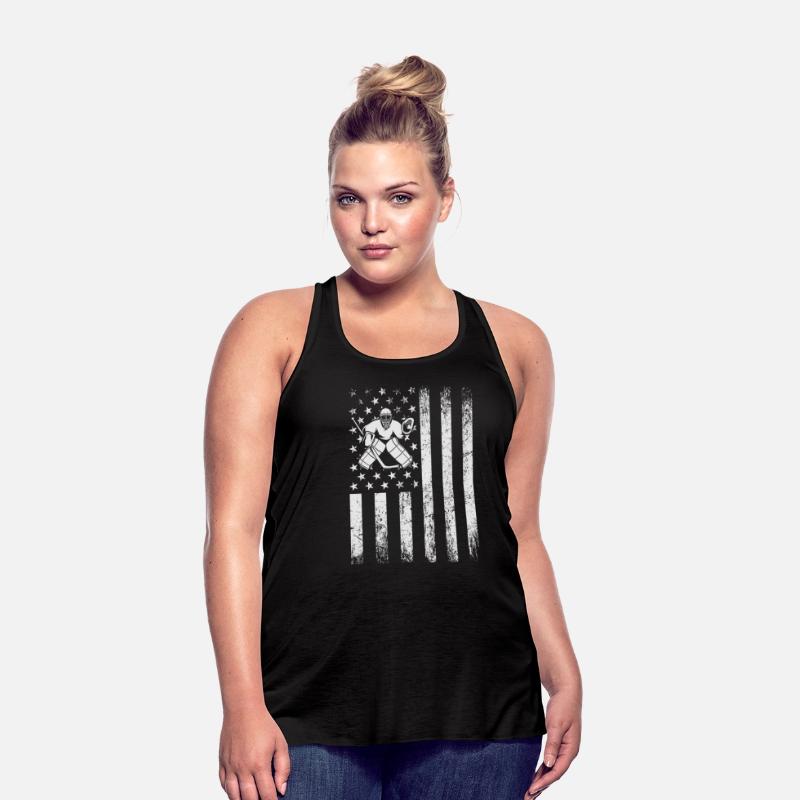 Hockey usa flag kipper