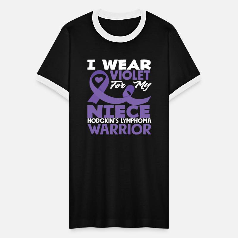 Hodgkin's Lymphoma Awareness Wear Violet My Niece