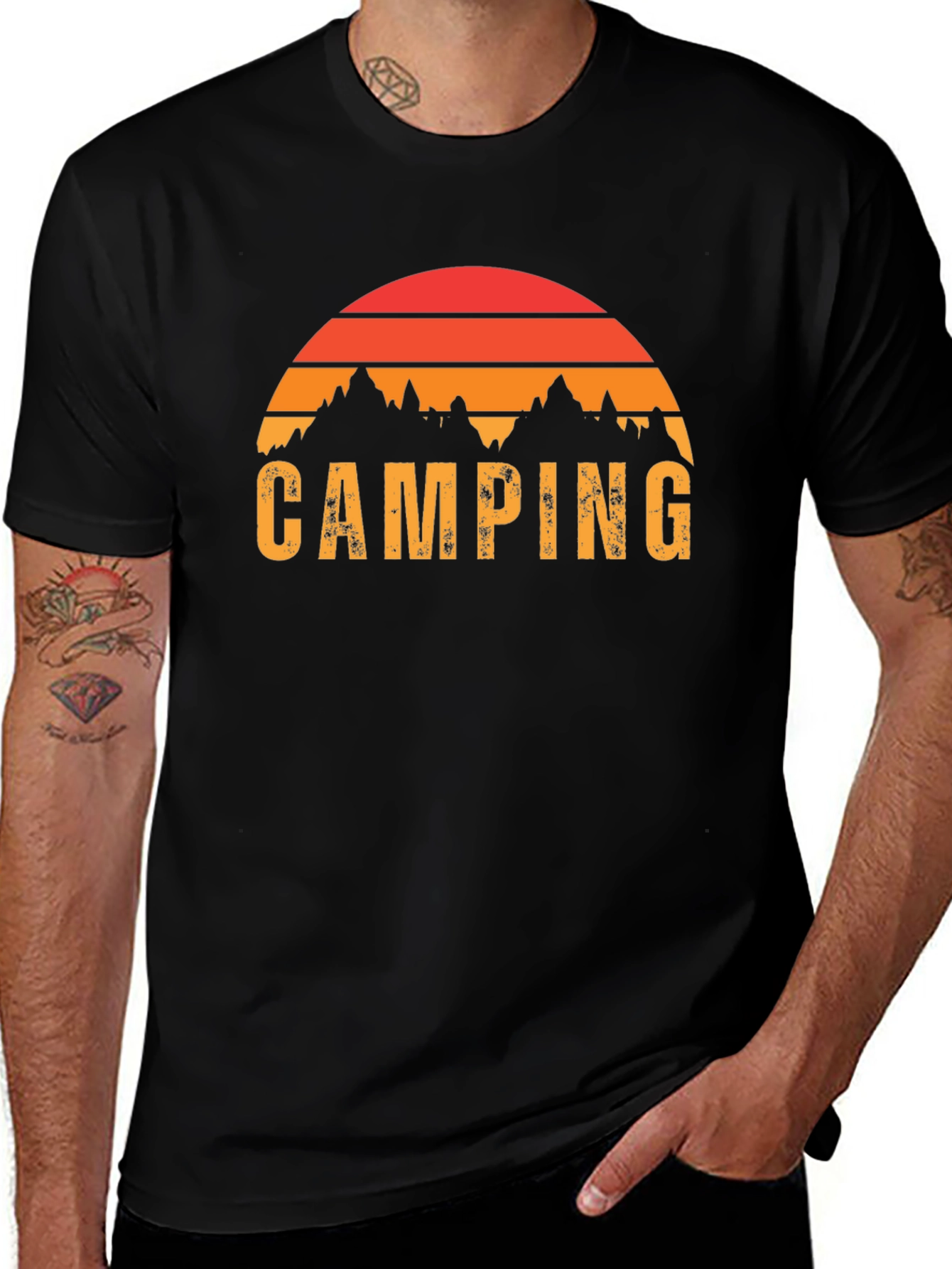 Camping Graphic T-Shirt - Adventure Ready