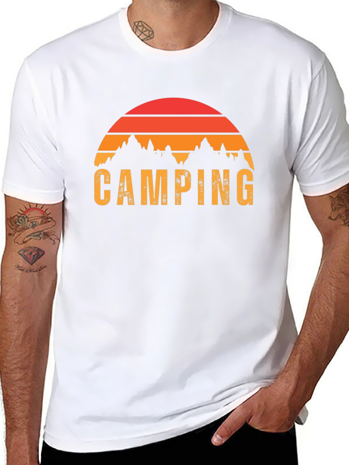 Camping Graphic T-Shirt - Adventure Ready