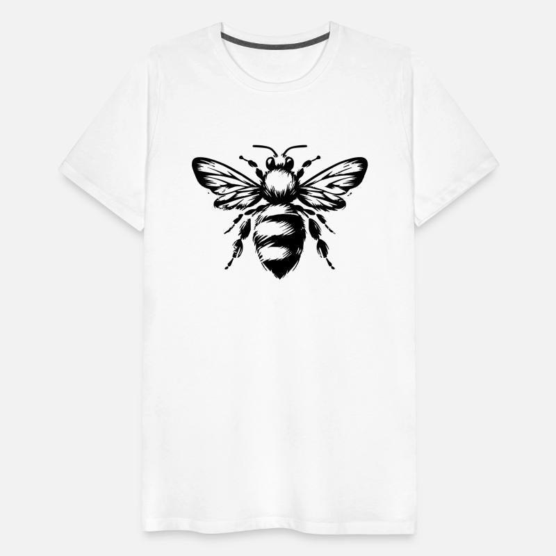Honey Bee Insect Art Vector path4