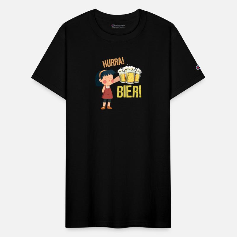 Hooray beer - Funny beer glass