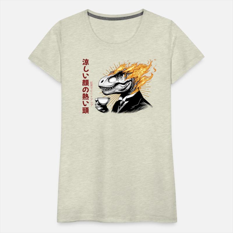 Hot Tea Time with a Japanese T-Rex - Fiery Sip Tea