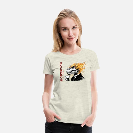 Hot Tea Time with a Japanese T-Rex - Fiery Sip Tea