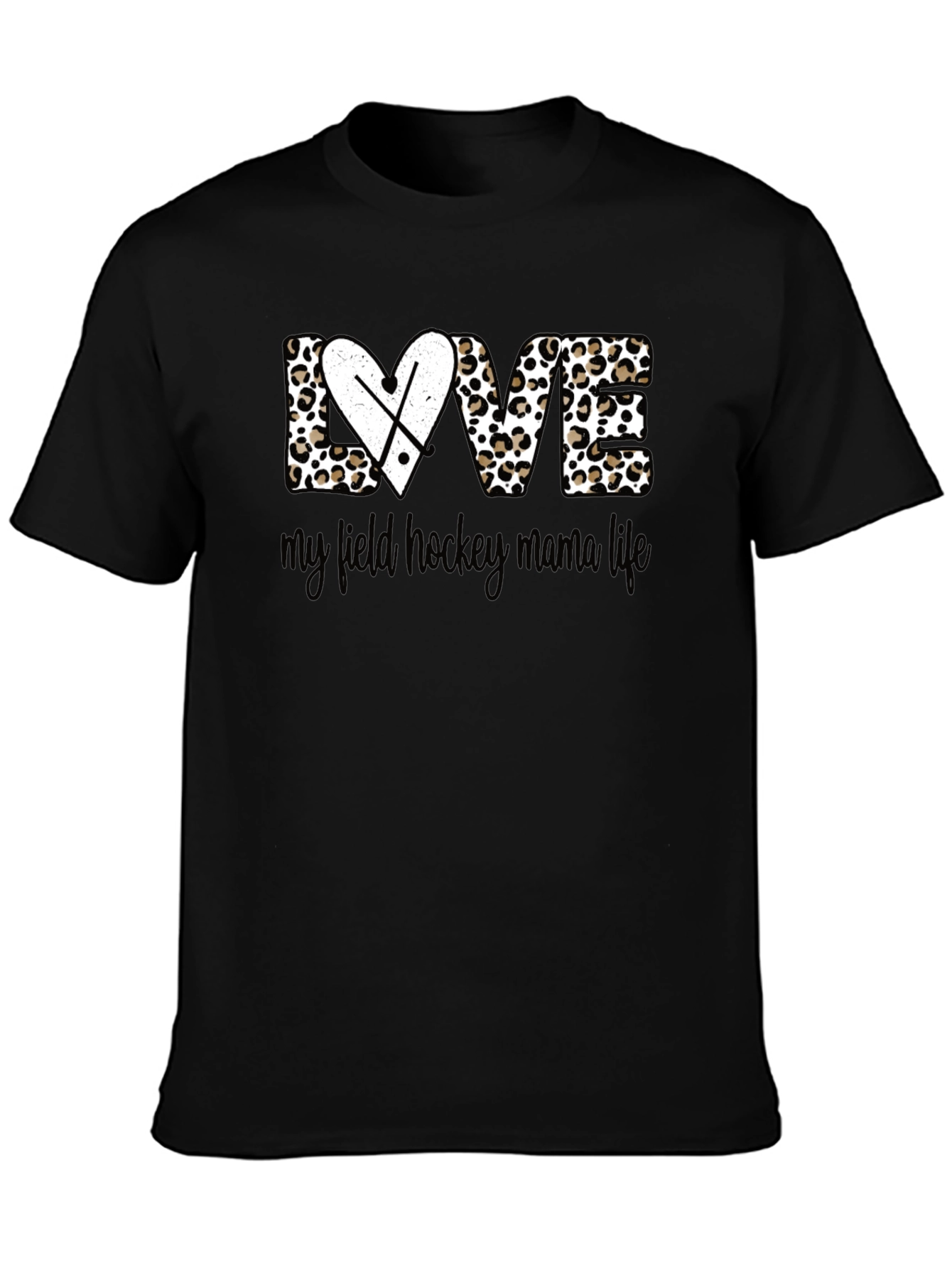 Love Field Hockey Mama Life Graphic Tee