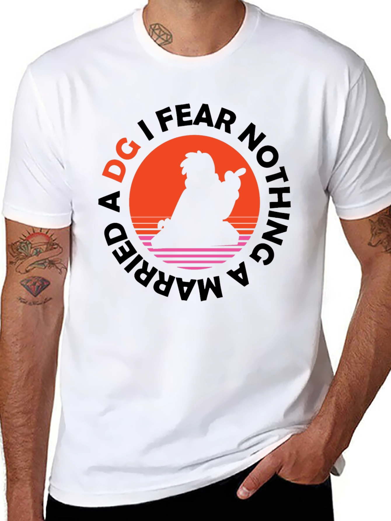 Married A DG I Fear Nothing Black T-Shirt