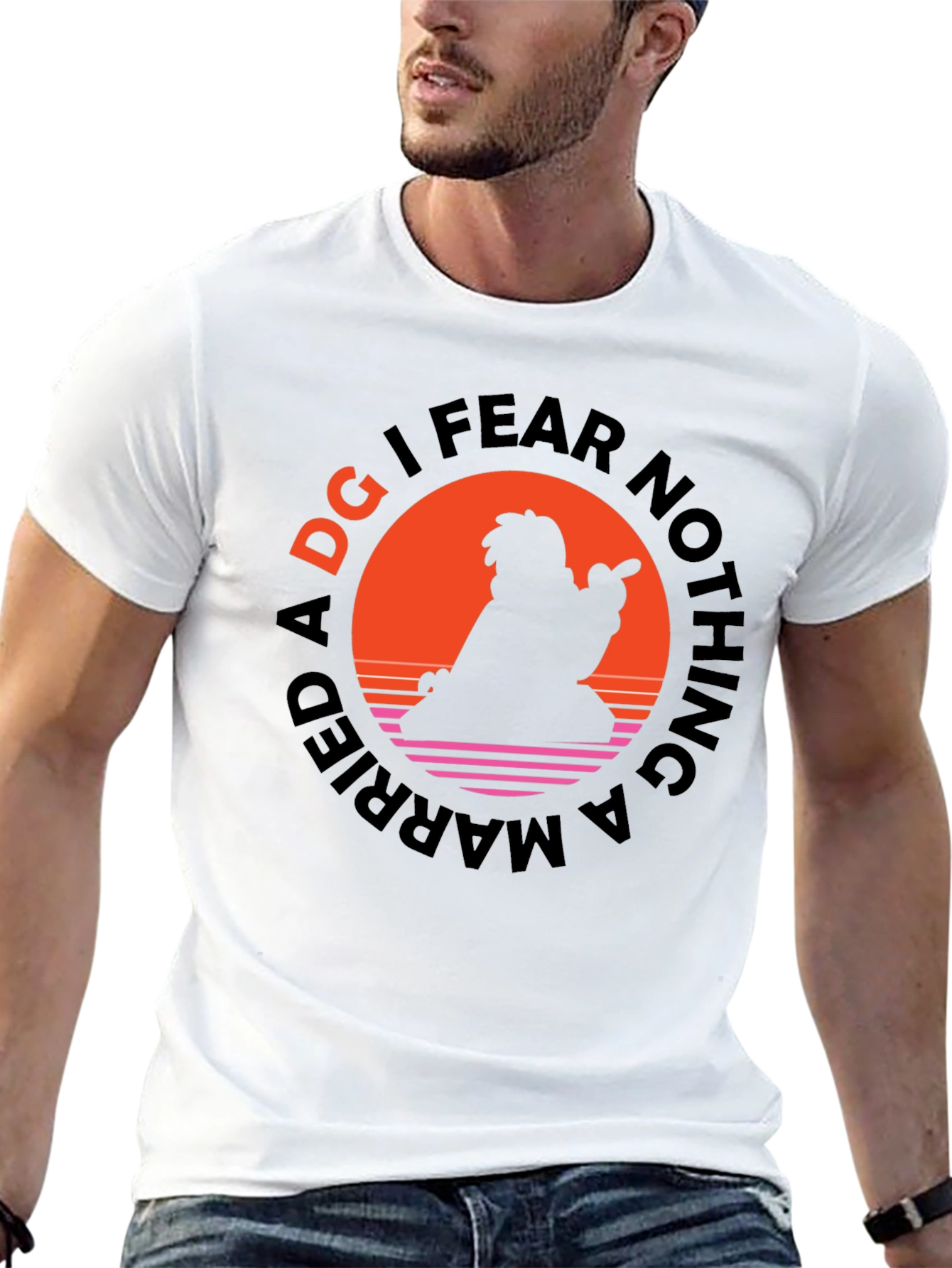 Married A DG I Fear Nothing Black T-Shirt