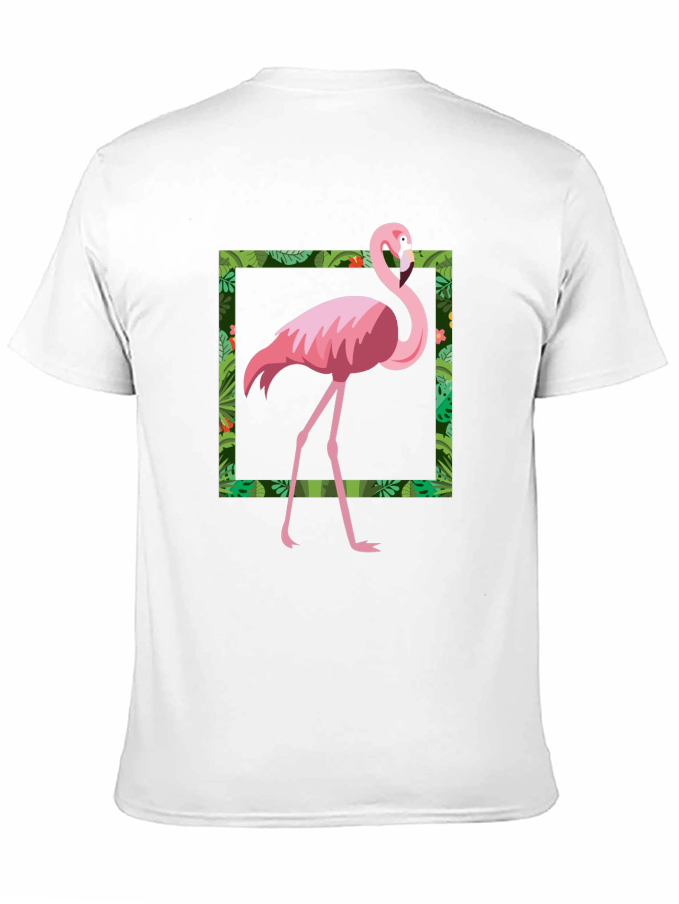Tropical Flamingo Graphic T-Shirt