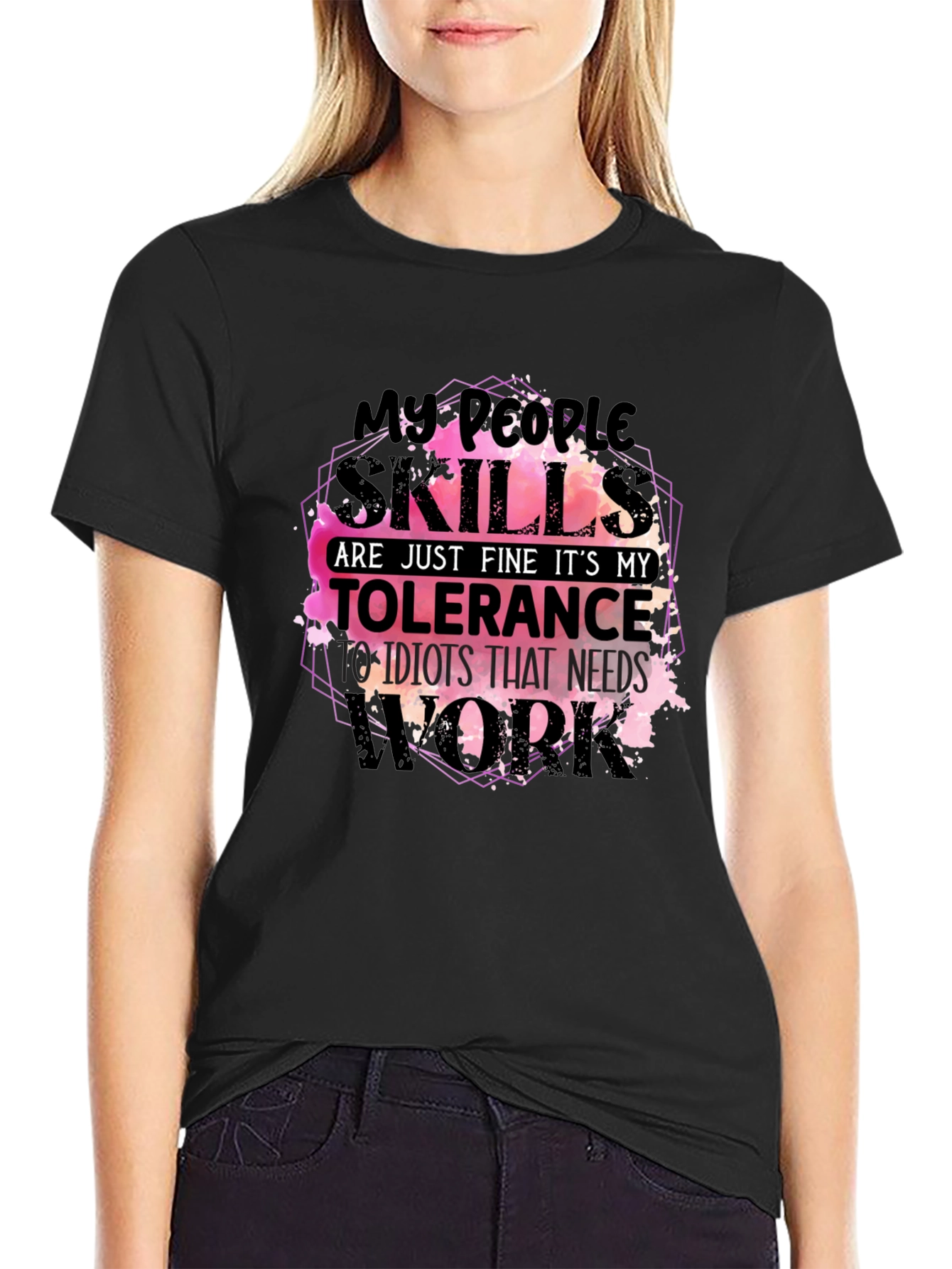 My People Skills T-Shirt Funny Sarcastic Tee
