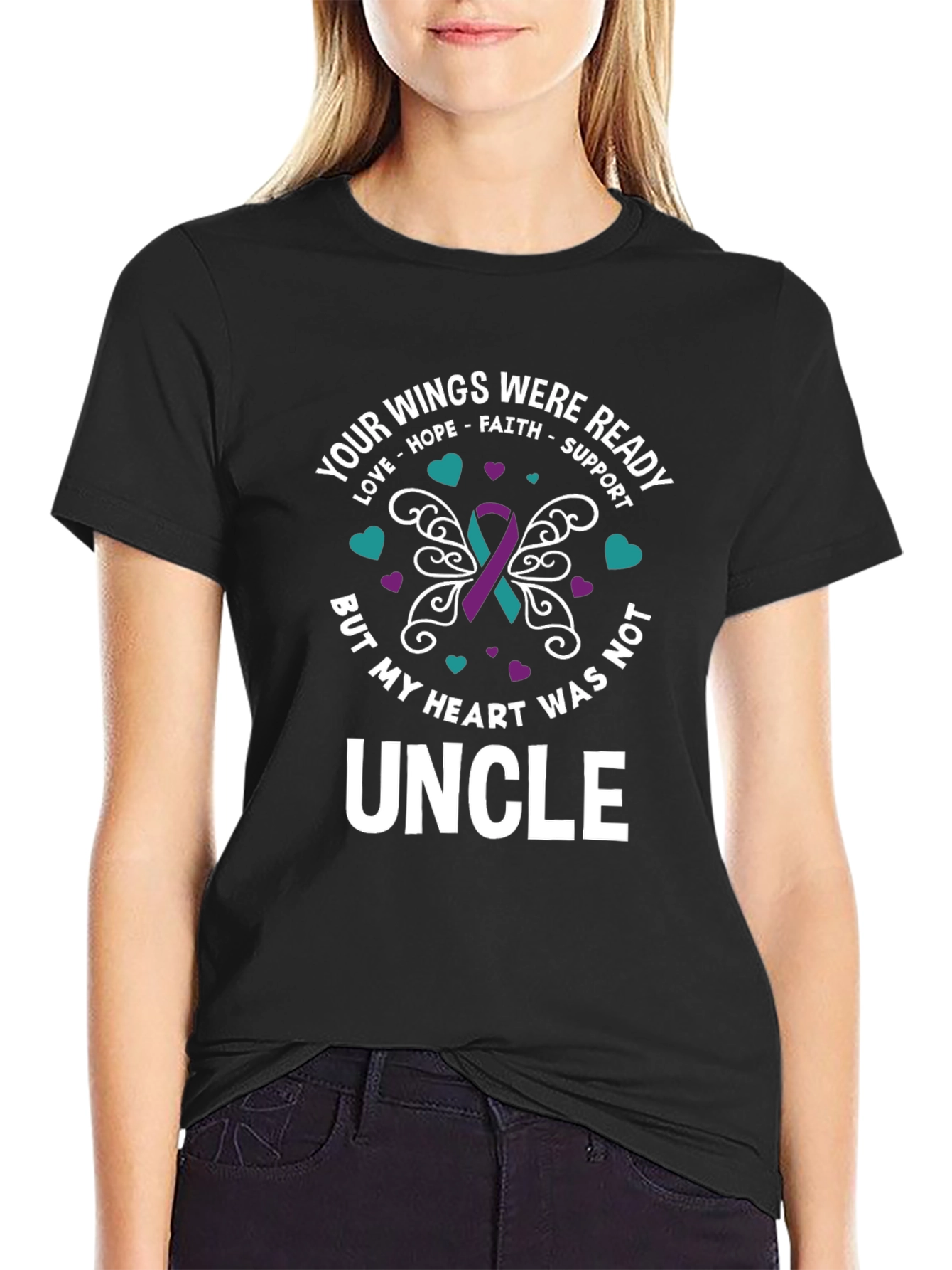 Your Wings Were Ready Uncle T-Shirt