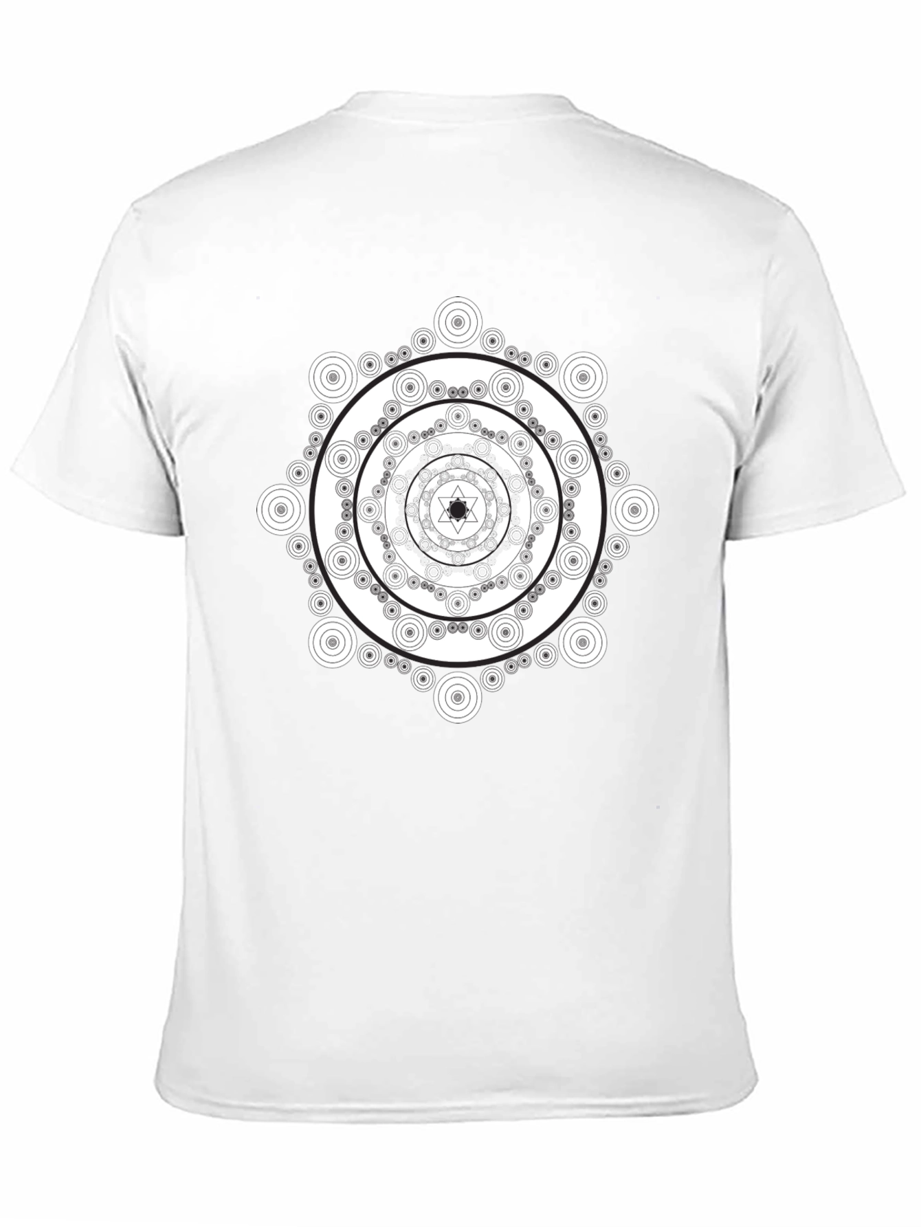 Mandala T-Shirt - Geometric Circle Design Tee