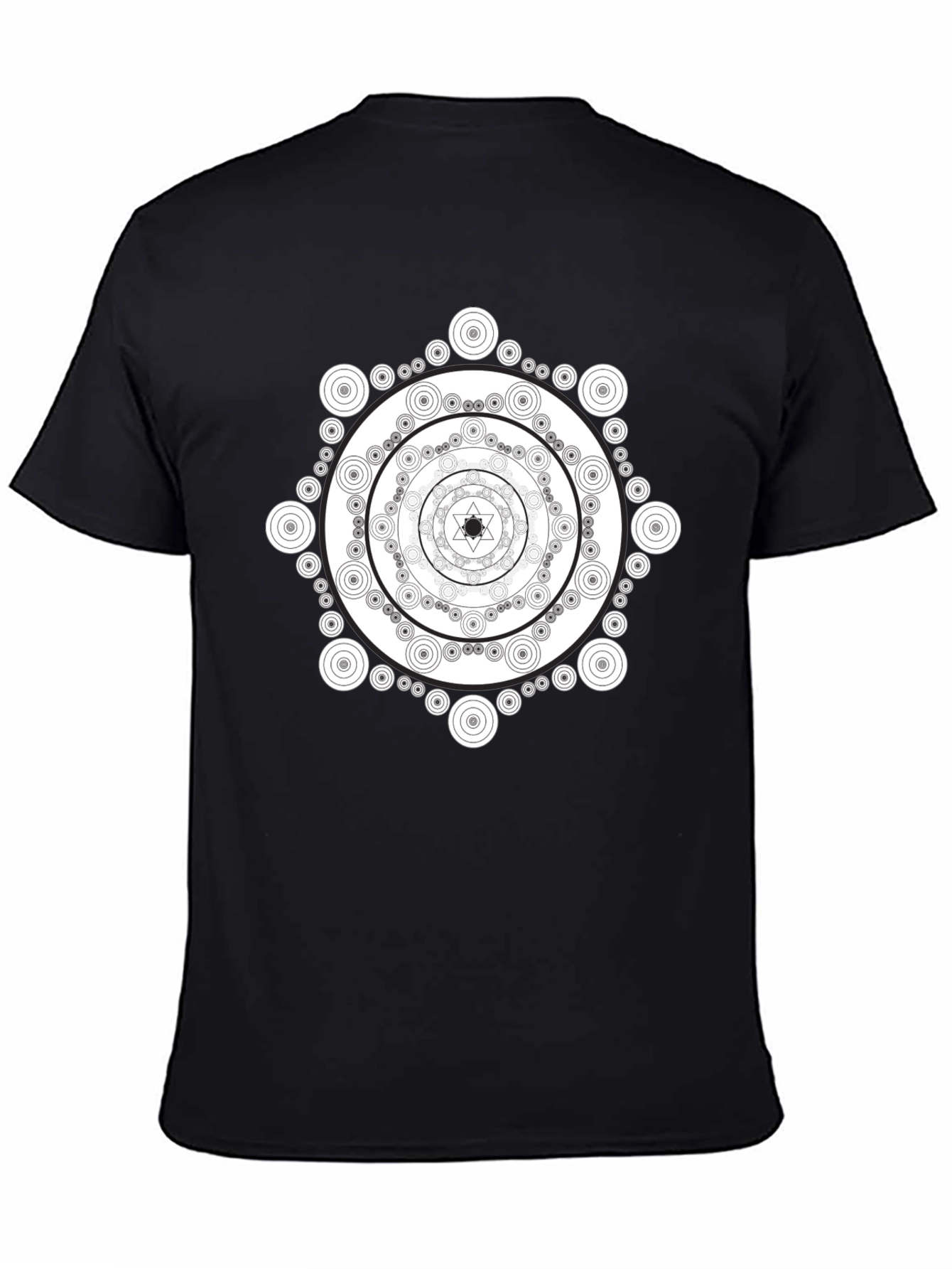 Mandala T-Shirt - Geometric Circle Design Tee