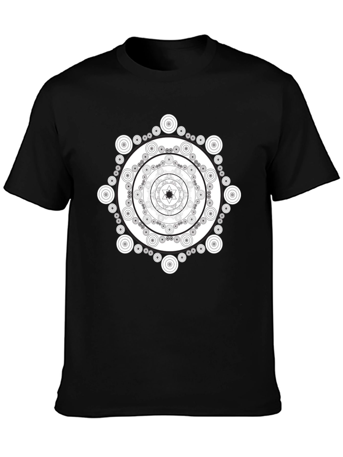 Mandala T-Shirt - Geometric Circle Design Tee