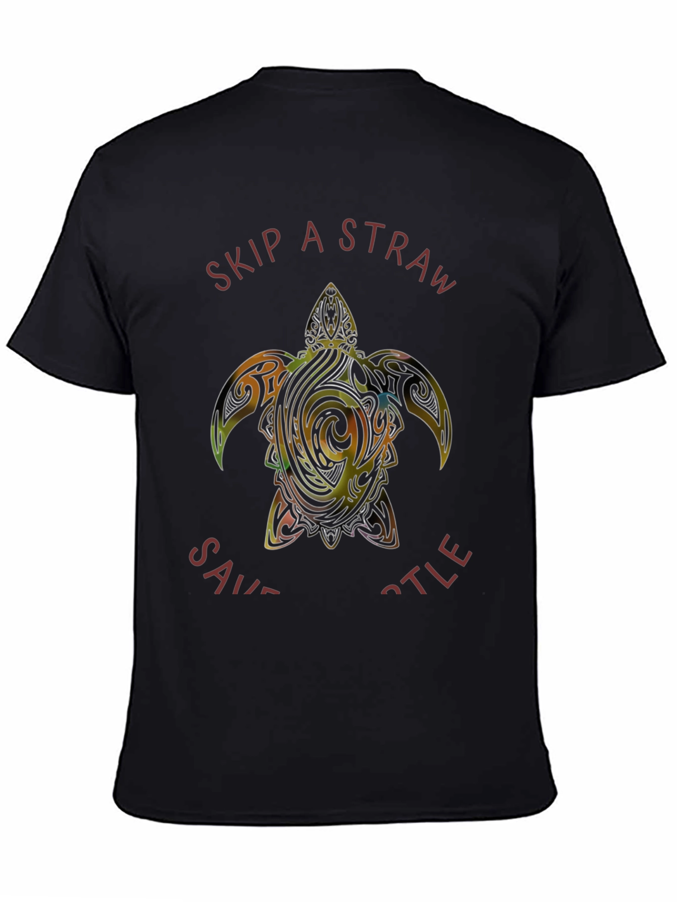 Skip a Straw Save a Turtle T-Shirt
