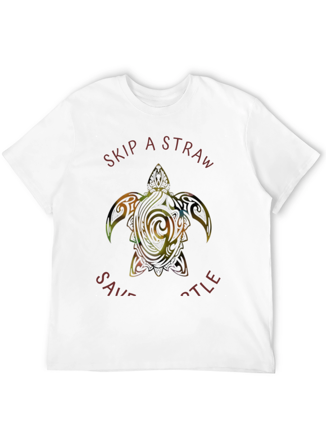 Skip a Straw Save a Turtle T-Shirt