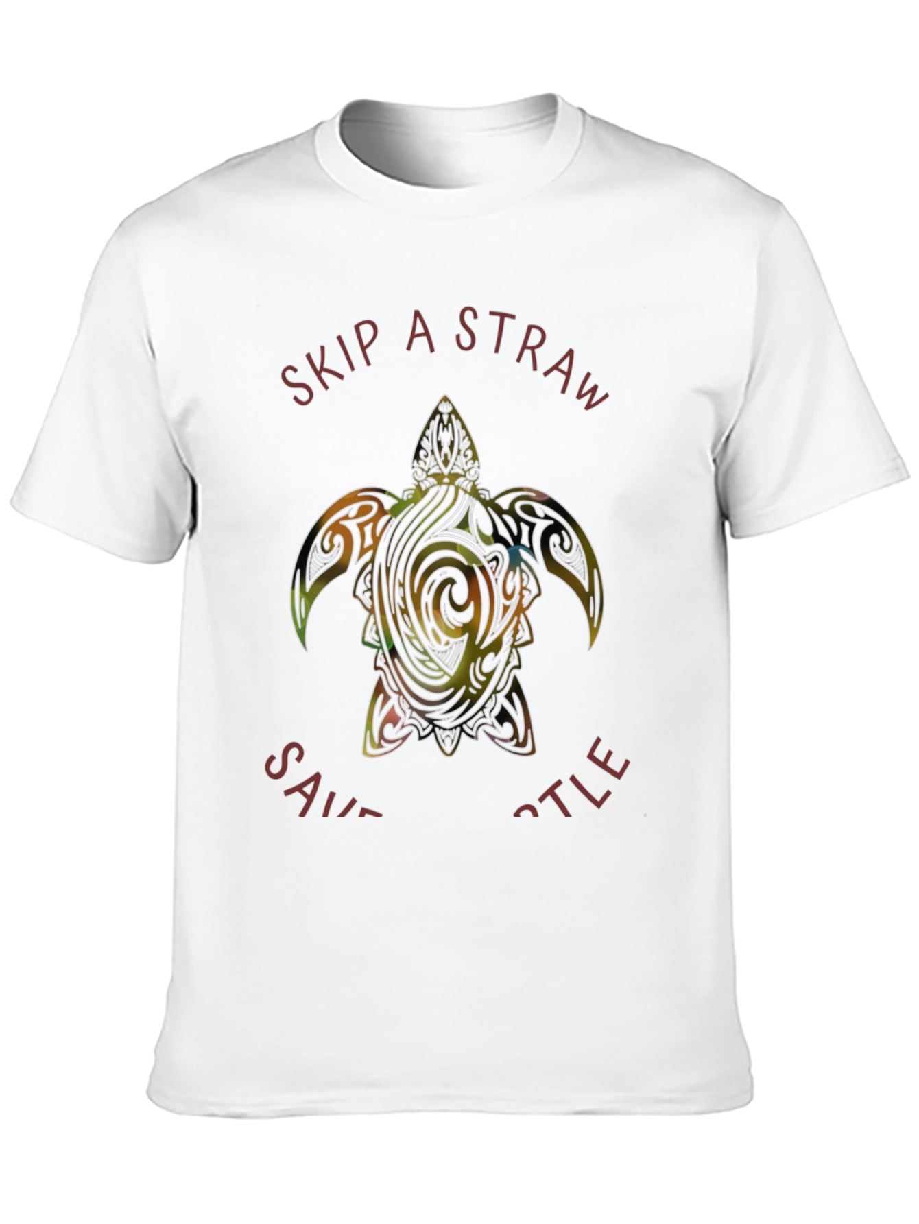 Skip a Straw Save a Turtle T-Shirt
