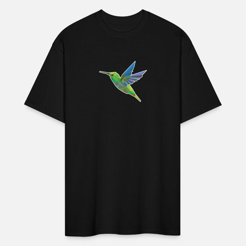 Humming bird low polygon