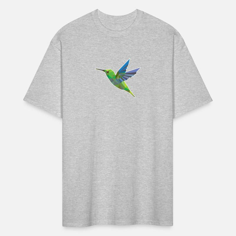 Humming bird low polygon
