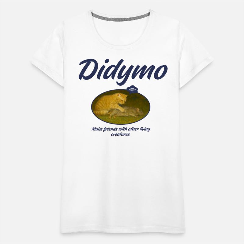 Humorous Cat Mouse Friendship Design