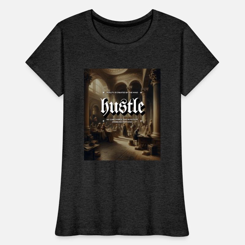 Hustle Antique Gallery Building Classic Painting