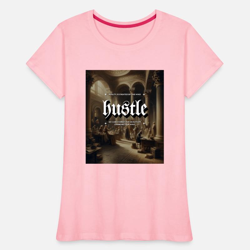 Hustle Antique Gallery Building Classic Painting