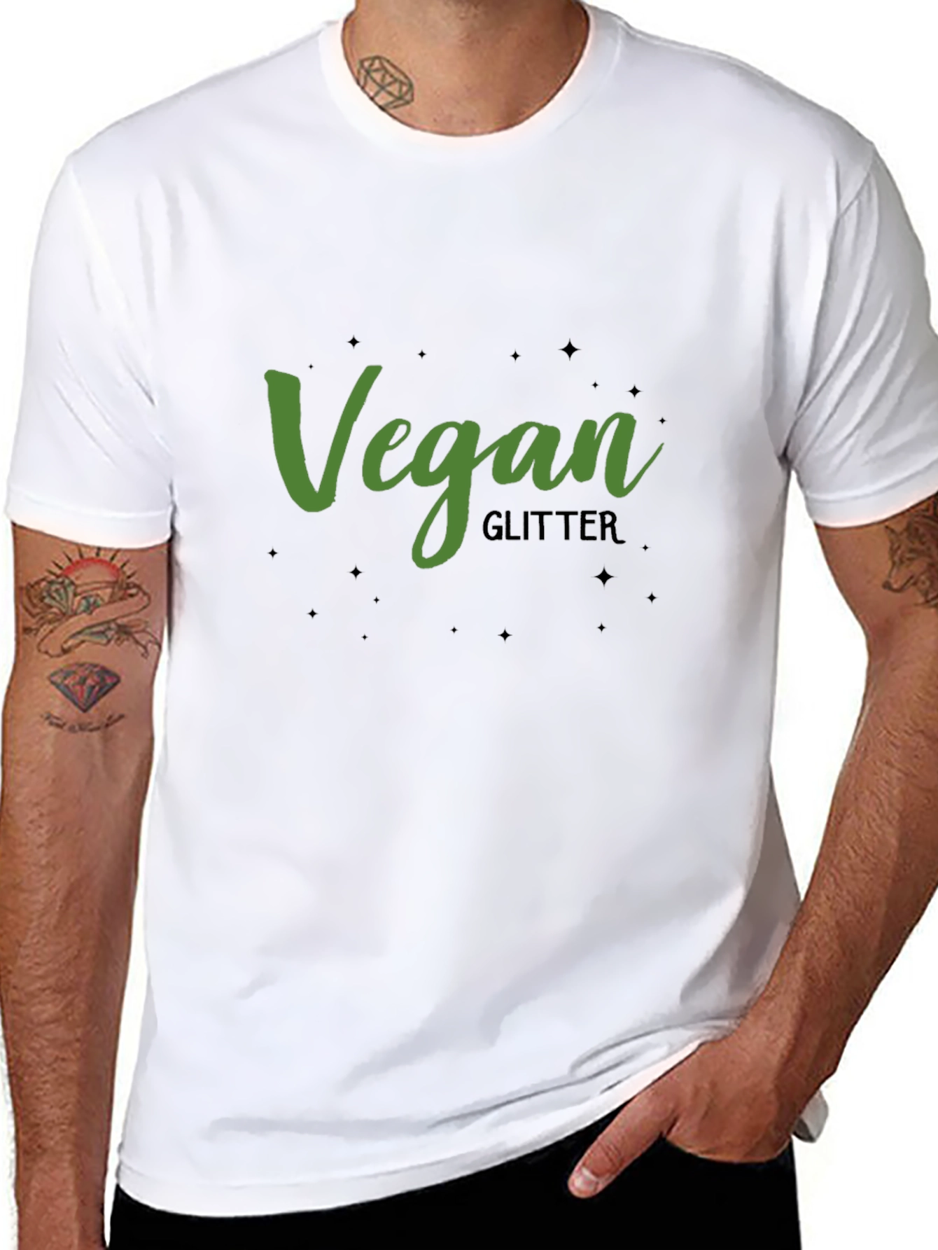 Vegan Glitter T-Shirt