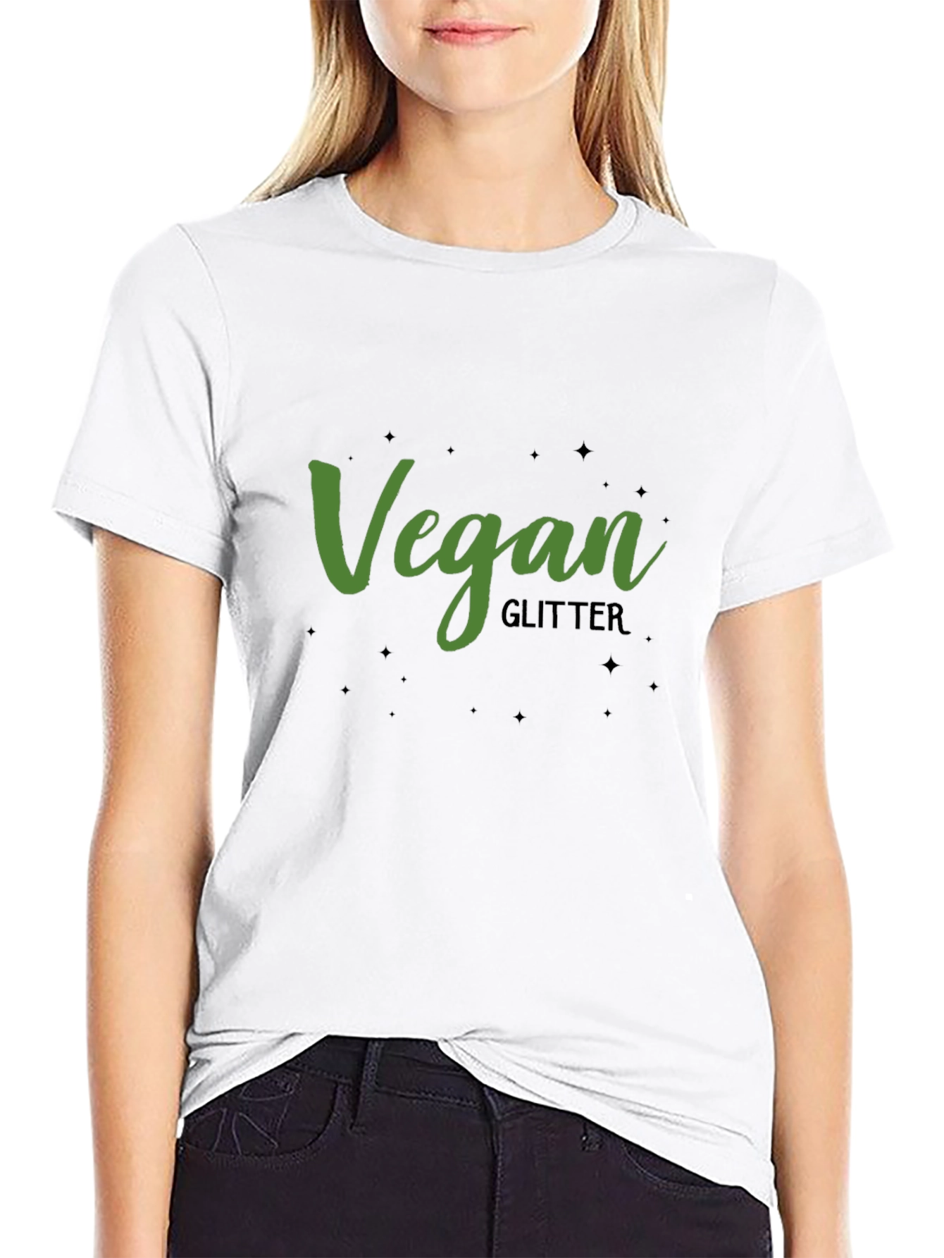 Vegan Glitter T-Shirt