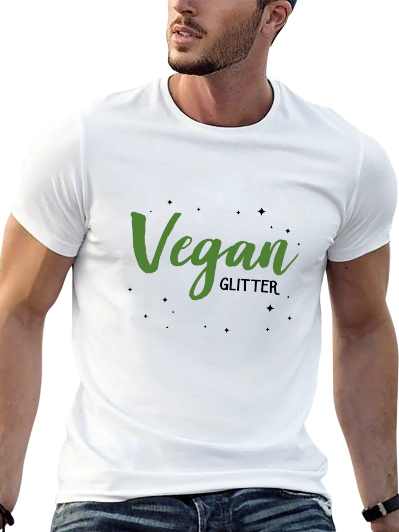 Vegan Glitter T-Shirt