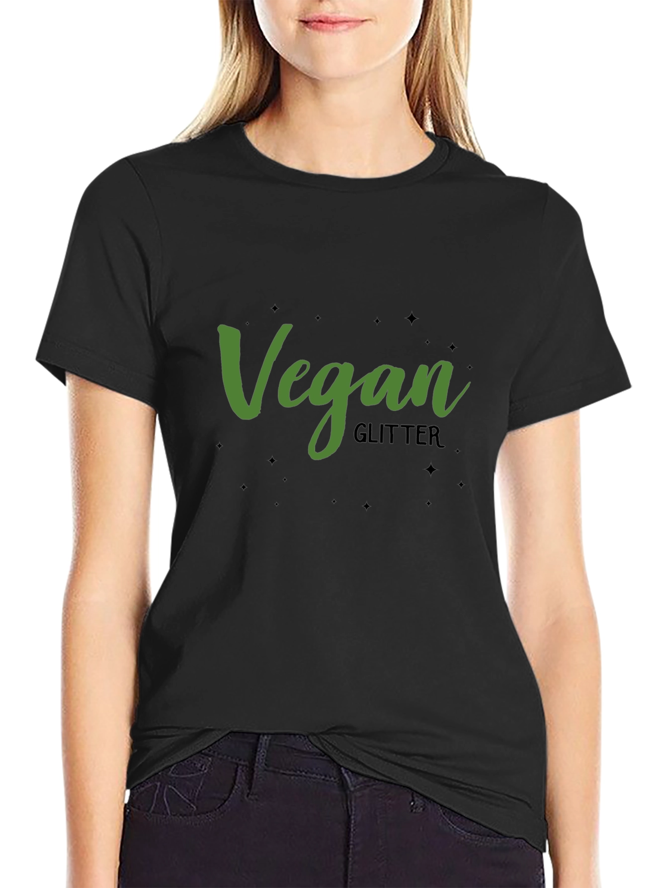 Vegan Glitter T-Shirt