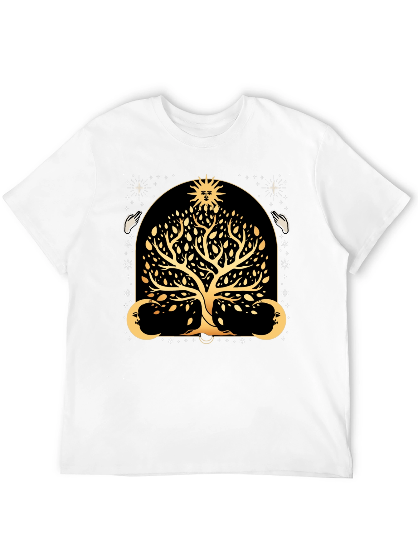 Mystic Tree of Life Black T-Shirt