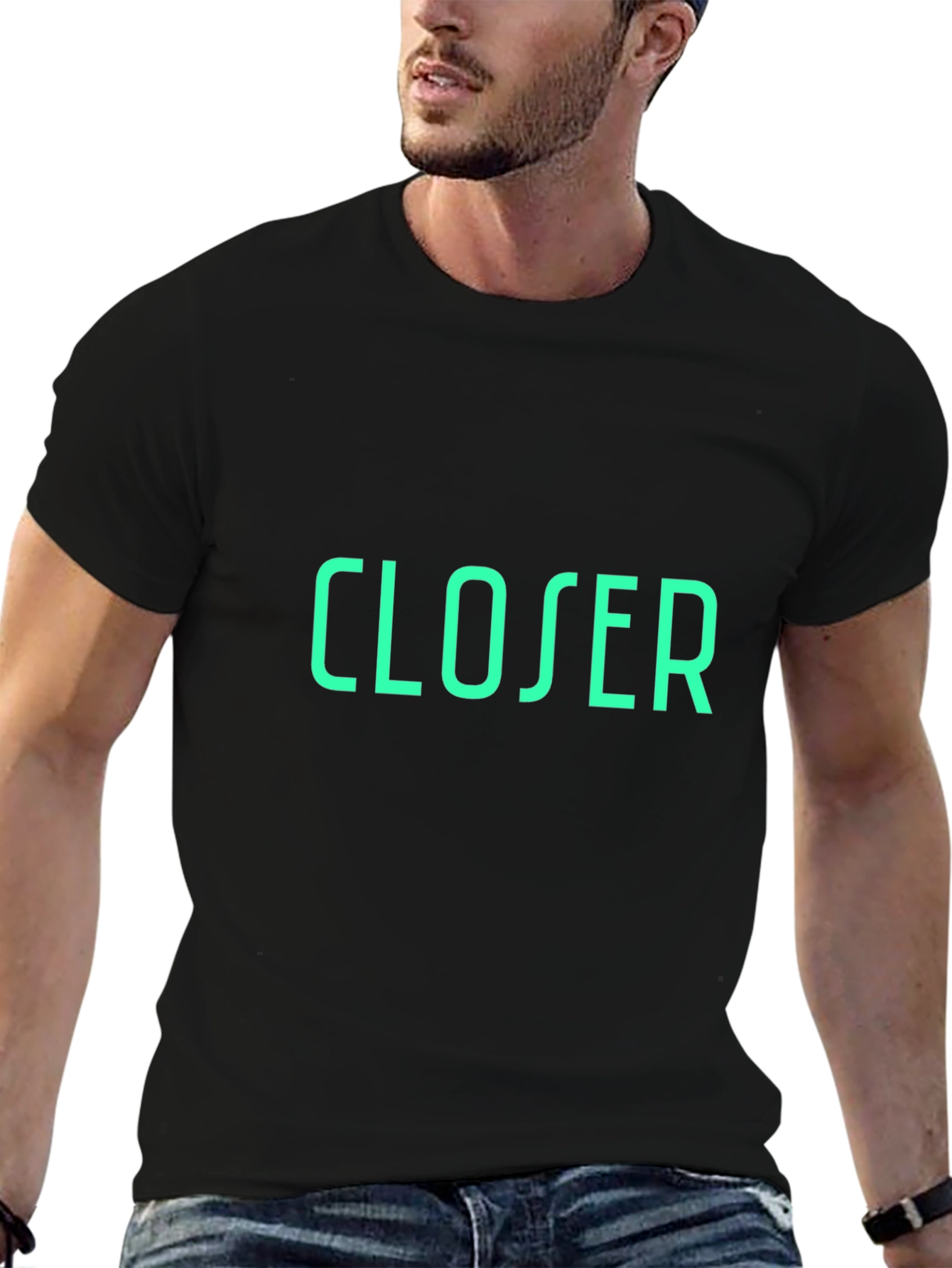 Closer Graphic Tee - Stylish Black T-Shirt