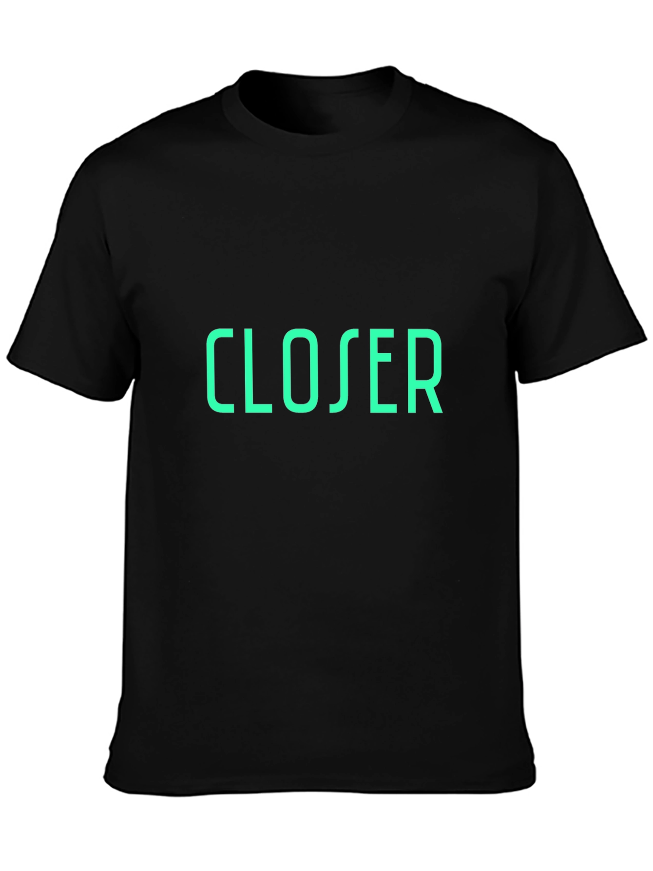 Closer Graphic Tee - Stylish Black T-Shirt