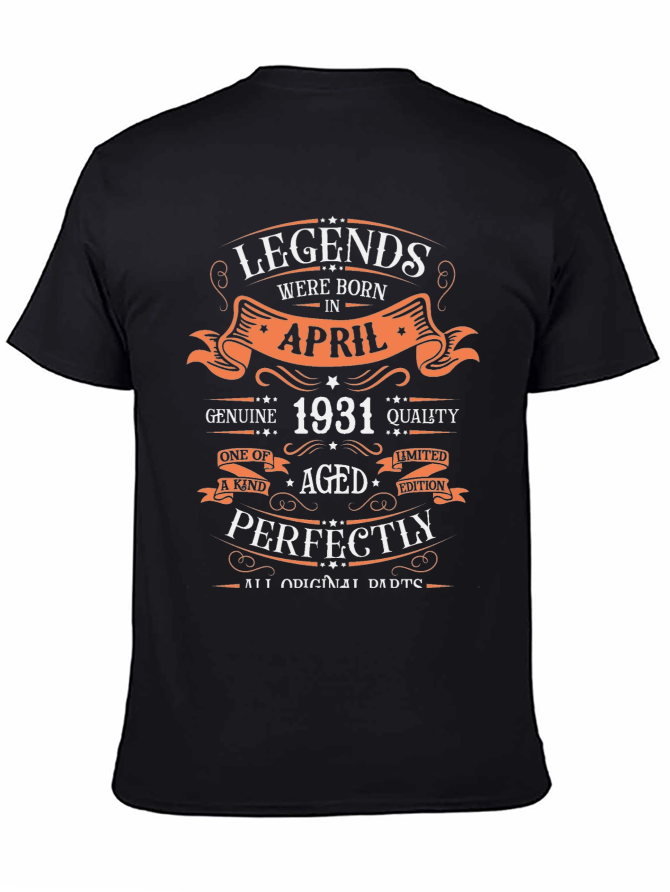 Legends Born in April 1931 Birthday T-Shirt